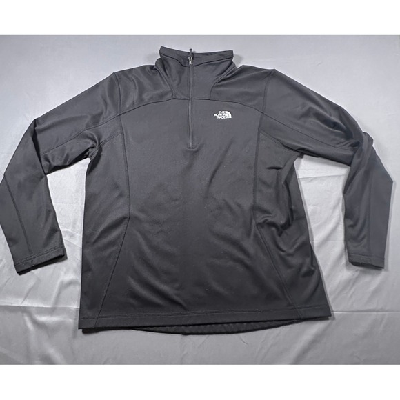 The North Face Other - The North Face Mens Black Quarter Zip Pullover Fleece Jacket Size Large